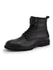 DENBROECK Leren boots "Foun St. " zwart