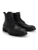 DENBROECK Leren boots "Foun St. " zwart