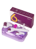 Paloma Beauties 6in1-Massageroller in Weiß/ Violett