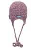 Döll Gebreide muts oudroze/paars