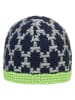 Döll Muts donkerblauw/groen