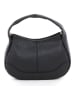 Mia Tomazzi Leder-Henkeltasche "Pismonte" in Schwarz - (B)29 x (H)19 x (T)7 cm