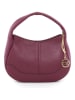 Mia Tomazzi Leder-Henkeltasche "Pismonte" in Bordeaux - (B)29 x (H)19 x (T)7 cm