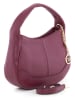 Mia Tomazzi Leder-Henkeltasche "Pismonte" in Bordeaux - (B)29 x (H)19 x (T)7 cm