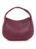 Mia Tomazzi Leder-Henkeltasche "Pismonte" in Bordeaux - (B)29 x (H)19 x (T)7 cm