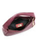 Mia Tomazzi Leder-Henkeltasche "Pismonte" in Bordeaux - (B)29 x (H)19 x (T)7 cm