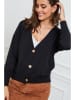Joséfine Cardigan "Gino" in Schwarz