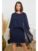 Curvy Lady Kleid in Dunkelblau