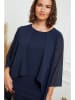 Curvy Lady Kleid in Dunkelblau