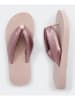Flip Flop Zehentrenner "Tube" in Pink/ Beige