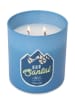 Colonial Candle Geurkaars "Oud Santal" blauw, 425 g