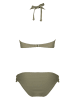 Buffalo Bikini "Zopf" w kolorze khaki