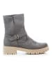 Zapato Leder-Boots in Grau