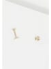 L instant d Or Gold-Manschettenknopf "Simplissime"