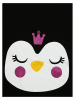 Denokids 2-delige outfit "Penguen" grijs/zwart