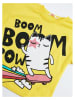 Denokids 2-częściowy zestaw "Boom Boom" w kolorze żółto-szarym