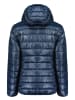 Canadian Peak Doorgestikte jas "Colombiana Hood" donkerblauw