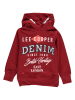Lee Cooper Hoodie in Rot