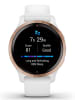 Garmin GPS-Smartwatch "Venu® 2S" in Weiß/ Roségold