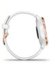 Garmin GPS-Smartwatch "Venu® 2S" in Weiß/ Roségold
