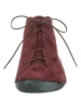 Think! Leder-Ankle-Boots "Kapsl" in Bordeaux