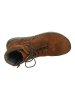 Think! Leder-Stiefeletten "Comoda" in Hellbraun