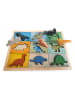 Magni 12tlg. Rahmenpuzzle "Dino" - ab 3 Jahren