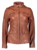 7eleven Lederjacke "Kani" in Camel
