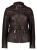 7eleven Lederjacke "Kati" in Dunkelbraun