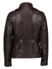 7eleven Lederjacke "Kati" in Dunkelbraun