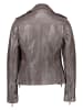 7eleven Lederjacke "Nico" in Grau