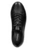 Wojas Leder-Sneakers in Schwarz