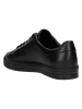 Wojas Leder-Sneakers in Schwarz
