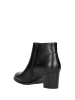 Wojas Leder-Stiefeletten in Schwarz