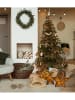 näve 3er-Set: LED-Dekoleuchten "Weihnachtssterne" in Braun