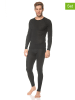 Maier Sports 2tlg. Funktionswäscheset "Adrian" in Schwarz