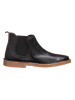 kmins woman Leren chelseaboots zwart