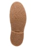 kmins woman Leren chelseaboots kaki