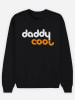 WOOOP Sweatshirt "Daddy Cool" zwart