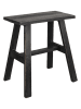 Clayre & Eef Bijzettafel zwart - (B)42 x (H)43 x (D)28 cm