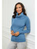 L'armoire de Suzette Rollkragenpullover in Blau