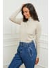 Soft Cashmere Rollkragenpullover in Beige