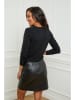 Soft Cashmere Cardigan in Schwarz