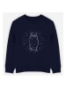WOOOP Sweatshirt "Owl Constellation" donkerblauw