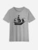 WOOOP Shirt "Pirate ship" grijs