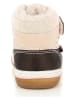 Kimberfeel Boots "Thais" beige/donkerbruin