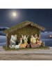 Profiline Kerstkribbe "Nativity" meerkleurig