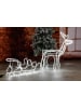 Hollybell Dekoracyjna lampa LED "Reindeer with sleigh" w kolorze ciepłej bieli