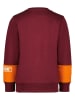 RAIZZED® Sweatshirt "Noto" in Bordeaux/ Orange