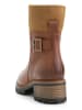 mysa Leder-Stiefeletten "Dahlia" in Braun